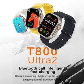 T800 Ultra 2 Bluetoth Smart Watch (random Colour) - Shopping Global