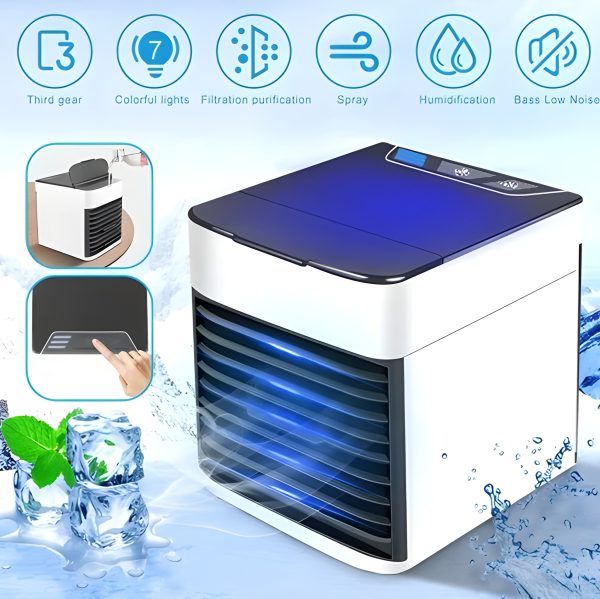 Mini Usb 3 In 1 Air Cooler (usb Operated) , Portable Personal Air Conditioner | Arctic Air Ultra Portable Home Air Cooler - Shopping Global