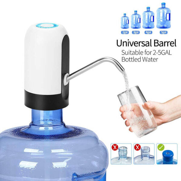 Automatic Water Dispenser | Electric Water Pump Dispenser | Auto Suction Pump |&nbsp;Water Pump Wireless Electric Water Pump - Shopping Global