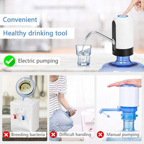 Automatic Water Dispenser | Electric Water Pump Dispenser | Auto Suction Pump |&nbsp;Water Pump Wireless Electric Water Pump - Shopping Global