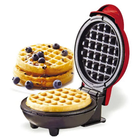 Mini Waffle Maker Breakfast Machine Non Stick Easy Clean&nbsp;| A Versatile Mini Waffle Maker With A Non-Stick Surface For Quick Breakfasts, Snacks And Desserts - Compact Roaster - Shopping Global