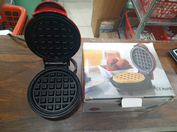 Mini Waffle Maker Breakfast Machine Non Stick Easy Clean&nbsp;| A Versatile Mini Waffle Maker With A Non-Stick Surface For Quick Breakfasts, Snacks And Desserts - Compact Roaster - Shopping Global