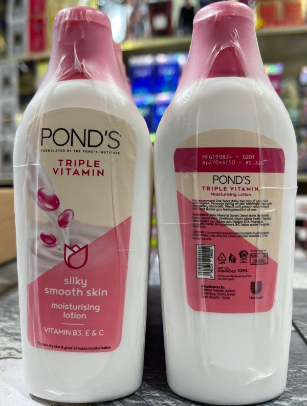 Pack of 6: POND'S Moisturizing Body Lotion (100ml) - Shopping Global