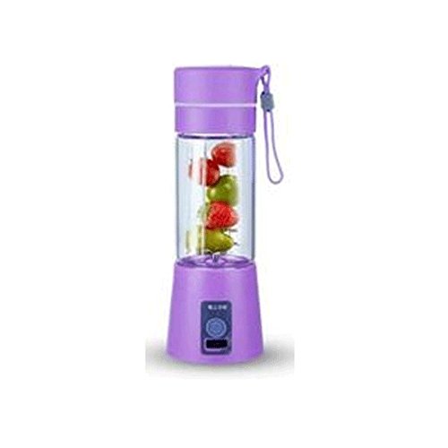 Portable Juicer Blender - 380ml Capacity, 6 Blades - Usb Chargeable Juicer Blender 6 Blades 380ml Fruit Vegetable Blender (random Color) - Shopping Global